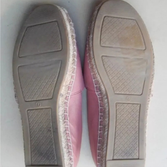Tory Burch Ines Leather Espadrilles Flats Size 7 Retail $228 - Picture 7 of 7